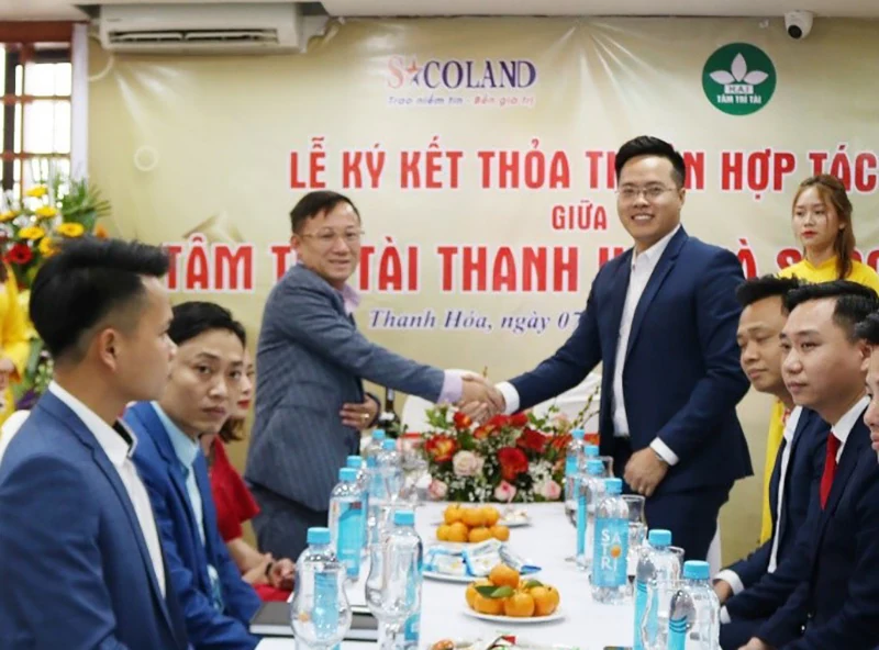 Sacoland và Tâm Trí Tài Thanh Hóa ký kết hợp tác chiến lược