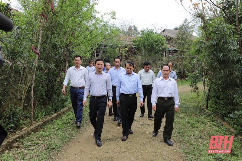 Bá Thước cần phát triển nhanh hơn, mạnh hơn, nhanh chóng thoát khỏi huyện nghèo và trở thành huyện khá ở khu vực miền núi của tỉnh