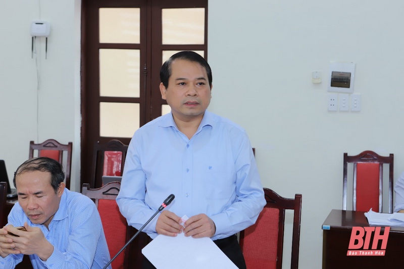 Bá Thước cần phát triển nhanh hơn, mạnh hơn, nhanh chóng thoát khỏi huyện nghèo và trở thành huyện khá ở khu vực miền núi của tỉnh