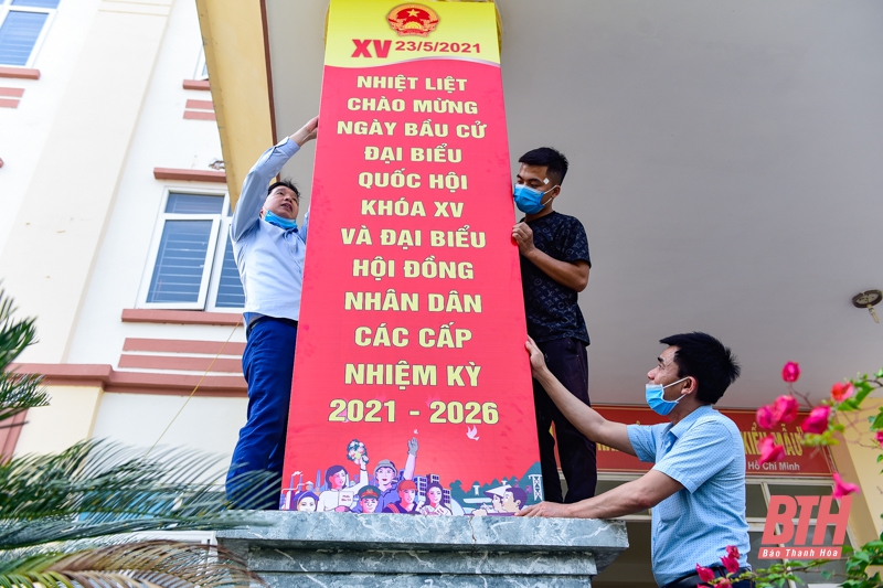 TP Thanh Hóa đẩy mạnh tuyên truyền bầu cử Đại biểu Quốc hội Khóa XV và Đại biểu HĐND các cấp nhiệm kỳ 2021- 2026