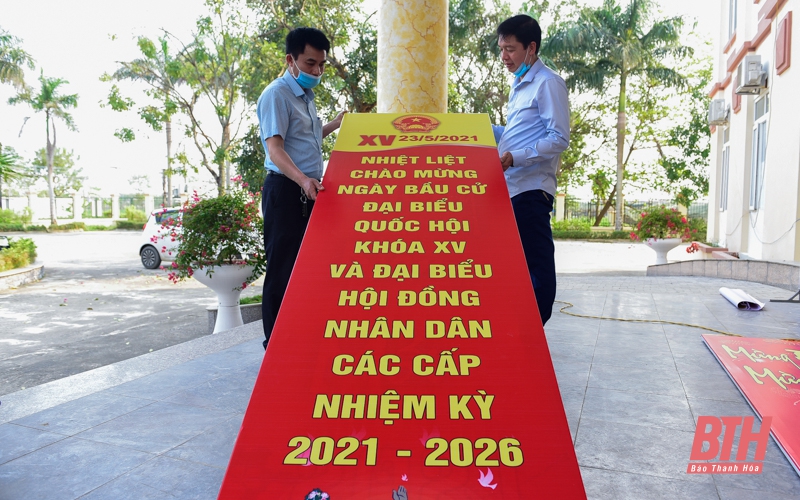 TP Thanh Hóa đẩy mạnh tuyên truyền bầu cử Đại biểu Quốc hội Khóa XV và Đại biểu HĐND các cấp nhiệm kỳ 2021- 2026