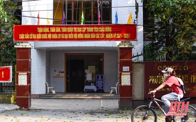TP Thanh Hóa đẩy mạnh tuyên truyền bầu cử Đại biểu Quốc hội Khóa XV và Đại biểu HĐND các cấp nhiệm kỳ 2021- 2026