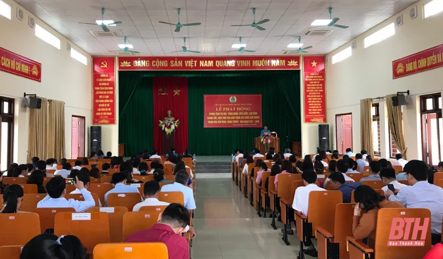Huyện Nông Cống chung sức, hiện thực hóa khát vọng xây dựng quê hương Thanh Hóa văn minh, thịnh vượng