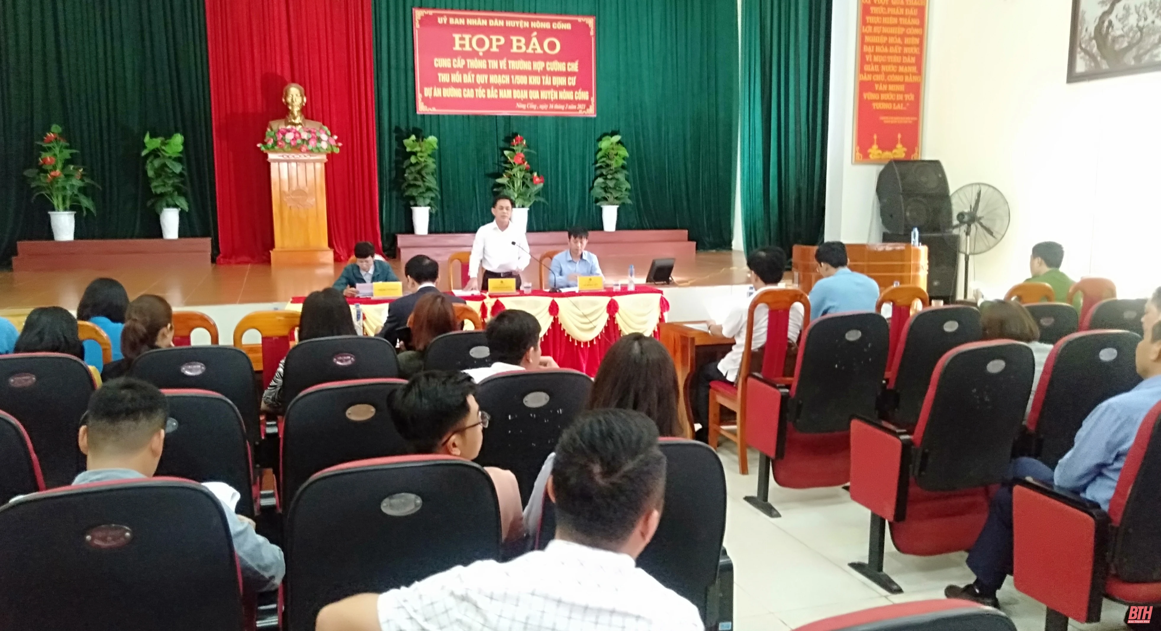 Huyện Nông Cống sẽ cưỡng chế thu hồi đất thực hiện Dự án xây dựng Khu tái định cư đường bộ cao tốc Bắc - Nam