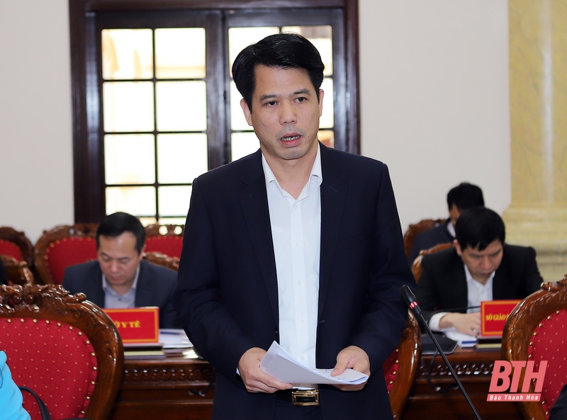 Ban Thường vụ Tỉnh ủy cho ý kiến vào Quy hoạch tỉnh Thanh Hóa thời kỳ 2021-2030, tầm nhìn đến năm 2045