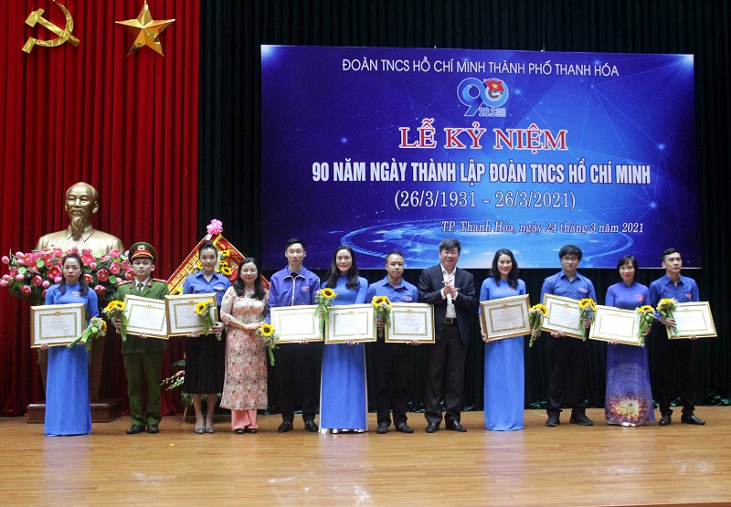 Thành đoàn TP Thanh Hóa kỷ niệm 90 năm ngày thành lập Đoàn TNCS Hồ Chí Minh