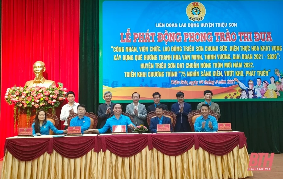 Huyện Triệu Sơn chung sức hiện thực hóa khát vọng xây dựng quê hương Thanh Hóa văn minh, thịnh vượng
