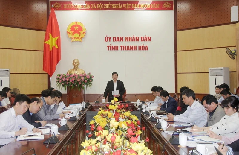 Phó Chủ tịch UBND tỉnh Mai Xuân Liêm chủ trì hội nghị về Chương trình phát triển nhà ở tỉnh Thanh Hóa đến năm 2030