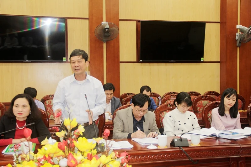 Phó Chủ tịch UBND tỉnh Mai Xuân Liêm chủ trì hội nghị về Chương trình phát triển nhà ở tỉnh Thanh Hóa đến năm 2030