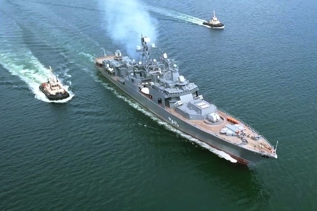 Nga sắp đưa tàu khu trục Nguyên soái Shaposhnikov trở lại hoạt động