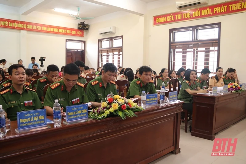 Phụ nữ Phòng PC07 tiếp tục xây dựng hình ảnh chiến sĩ Công an Thanh Hóa bản lĩnh, nhân văn, vì Nhân dân phục vụ