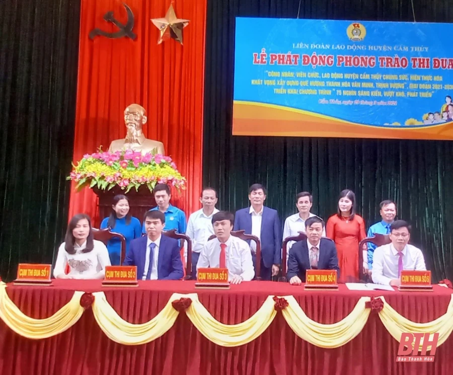 Huyện Cẩm Thủy chung sức hiện thực hóa khát vọng xây dựng quê hương Thanh Hóa văn minh, thịnh vượng