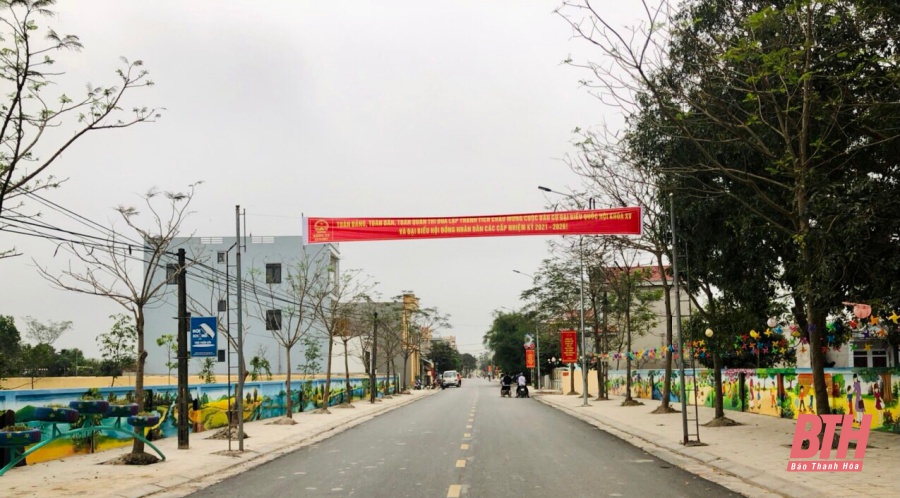 Huyện Đông Sơn đẩy mạnh công tác tuyên truyền bầu cử ĐBQH khóa XV và đại biểu HĐND các cấp, nhiệm kỳ 2021 - 2026