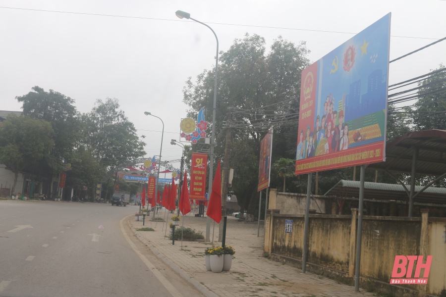 Huyện Đông Sơn đẩy mạnh công tác tuyên truyền bầu cử ĐBQH khóa XV và đại biểu HĐND các cấp, nhiệm kỳ 2021 - 2026