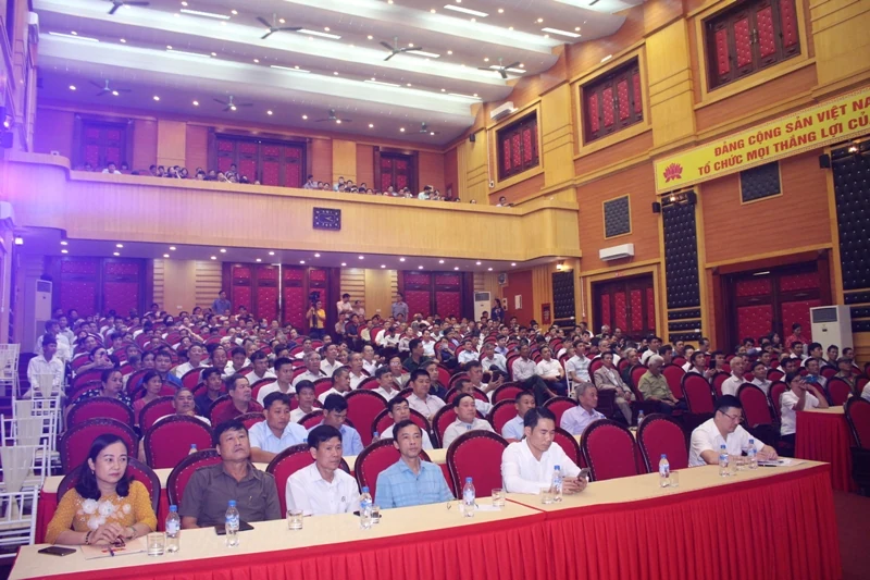 Huyện Như Thanh gặp mặt bí thư chi bộ, trưởng thôn, khu phố
