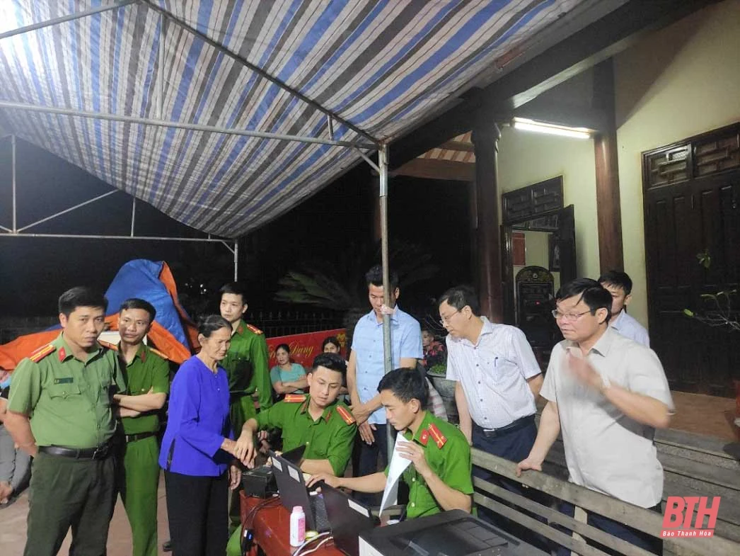 Huyện Quảng Xương phấn đấu hoàn thành cấp gần 183.000 thẻ căn cước công dân gắn chíp điện tử trước ngày 1-7