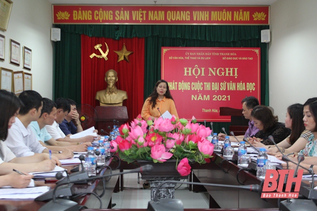 Tổ chức vòng sơ khảo cuộc thi Đại sứ văn hóa đọc tỉnh Thanh Hóa năm 2021