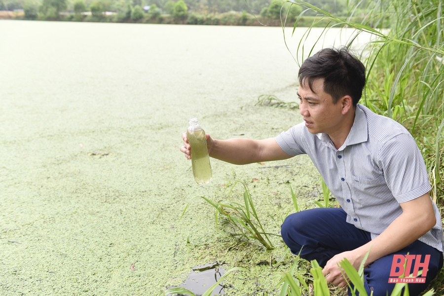 Huyện Bá Thước tổng lực truy tìm thủ phạm xả thải gây ô nhiễm nguồn nước sông Mã