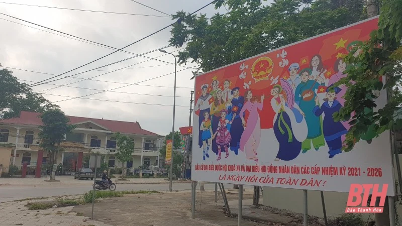 Như Thanh đẩy mạnh công tác tuyên truyền về bầu cử