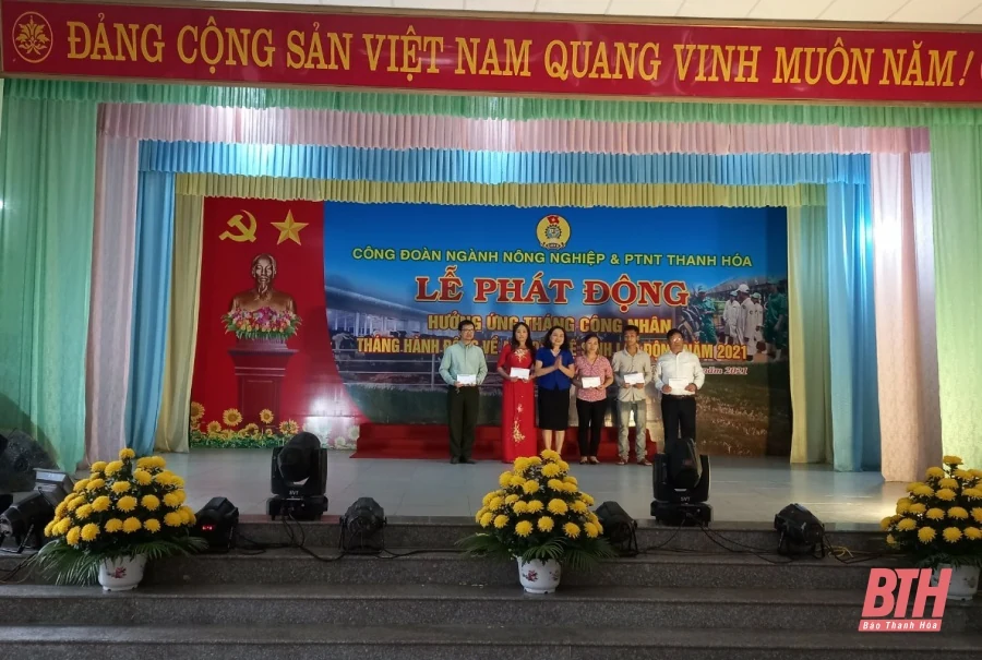 Công đoàn Ngành NN&PTNT phát động hưởng ứng “Tháng công nhân” năm 2021