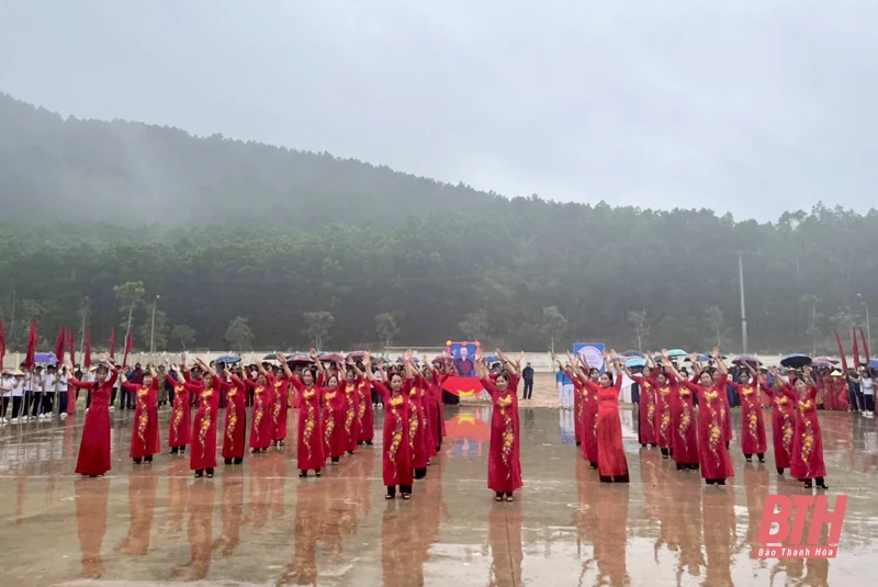 Khai mạc Đại hội TDTT xã Hà Sơn lần thứ IX - năm 2021