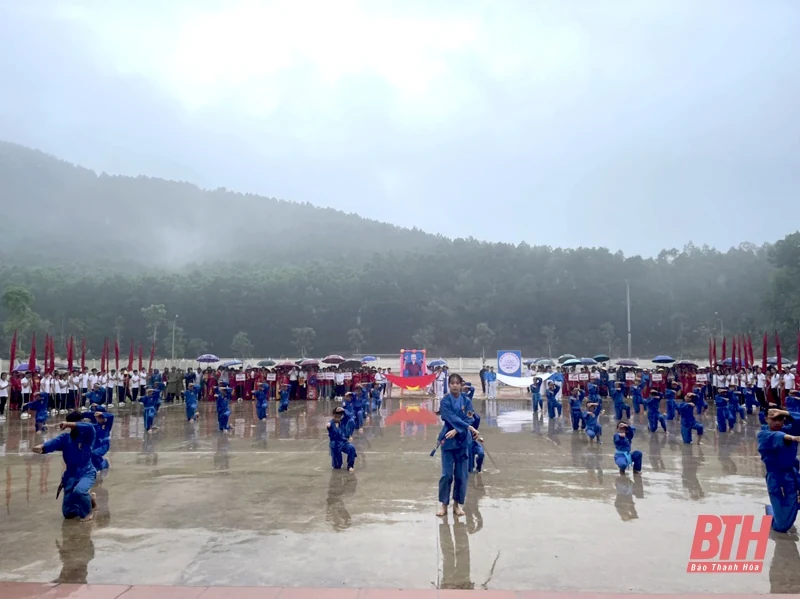 Khai mạc Đại hội TDTT xã Hà Sơn lần thứ IX - năm 2021