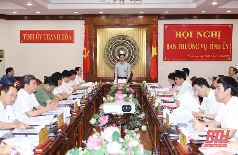 Ban Thường vụ Tỉnh ủy cho ý kiến vào Chương trình phát triển du lịch tỉnh Thanh Hóa giai đoạn 2021-2025
