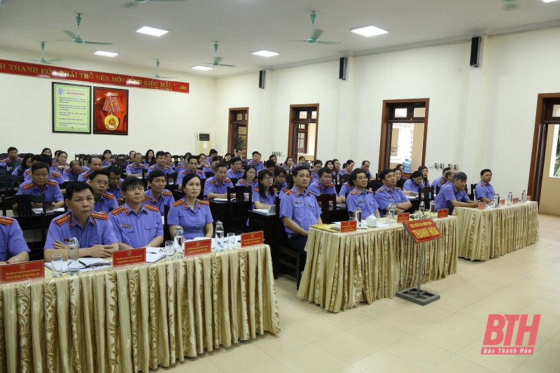 Tập huấn nghiệp vụ điều tra công tác thực hành quyền công tố, kiểm sát điều tra, kiểm sát xét xử các vụ án hình sự