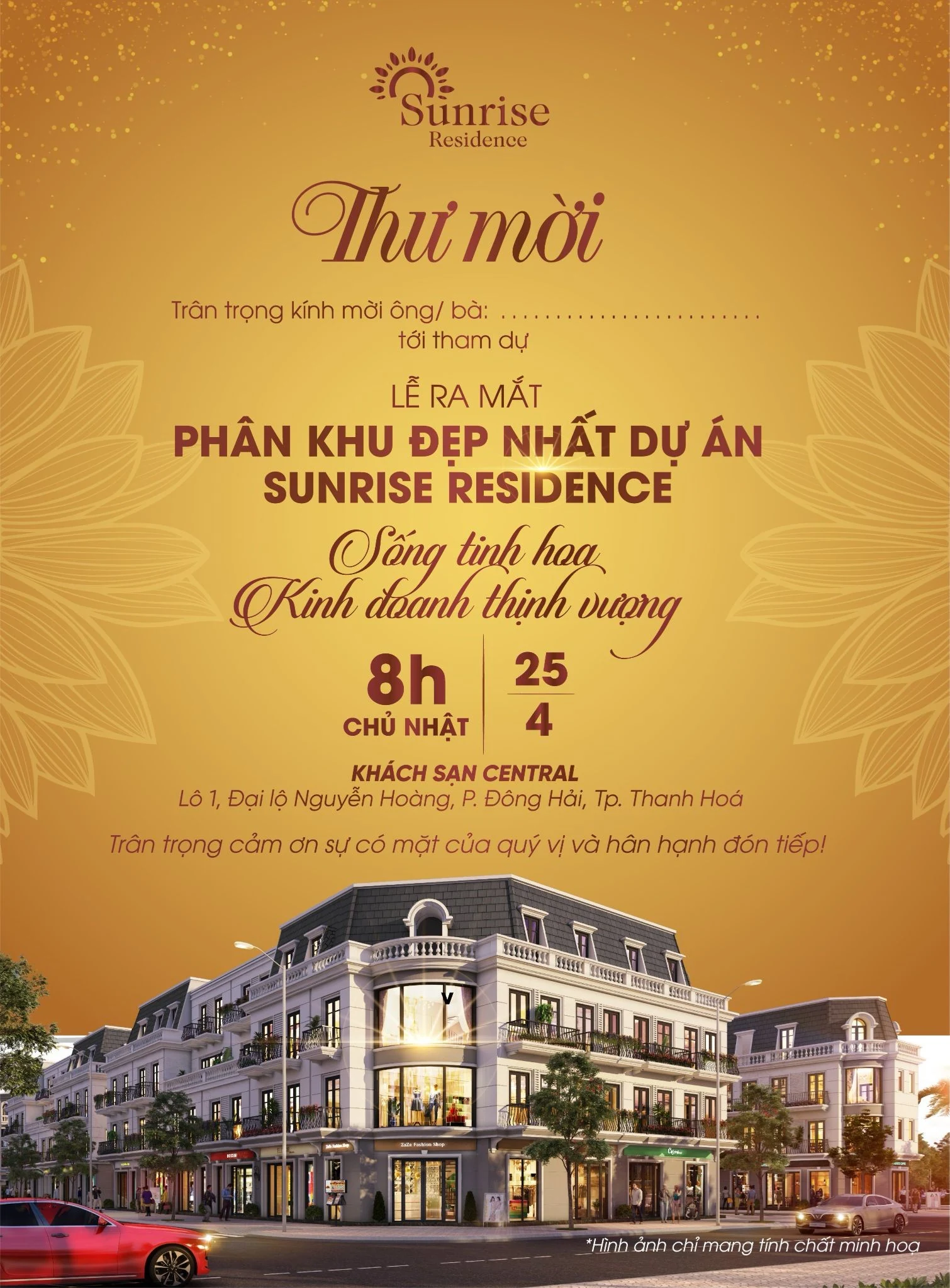 Sunrise Residence chuẩn bị ra mắt Phân khu đẹp nhất Dự án