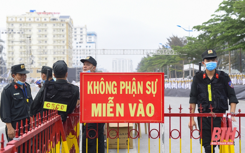 Đảm bảo an ninh - trật tự cho khai mạc Lễ hội du lịch biển Sầm Sơn