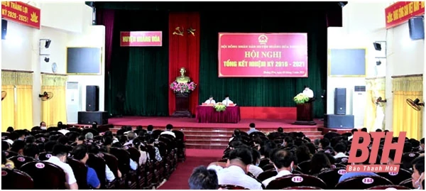 HĐND huyện Hoằng Hóa tổng kết hoạt động khóa XX, nhiệm kỳ 2016-2021