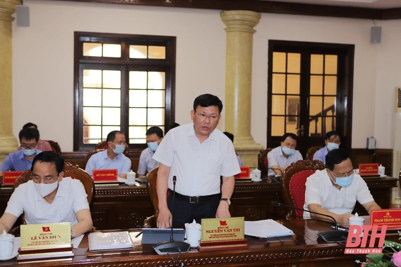 Ban Thường vụ Tỉnh ủy cho ý kiến vào các chương trình trọng tâm nhằm cụ thể hóa, đưa nhanh Nghị quyết Đại hội Đảng bộ tỉnh lần thứ XIX vào cuộc sống