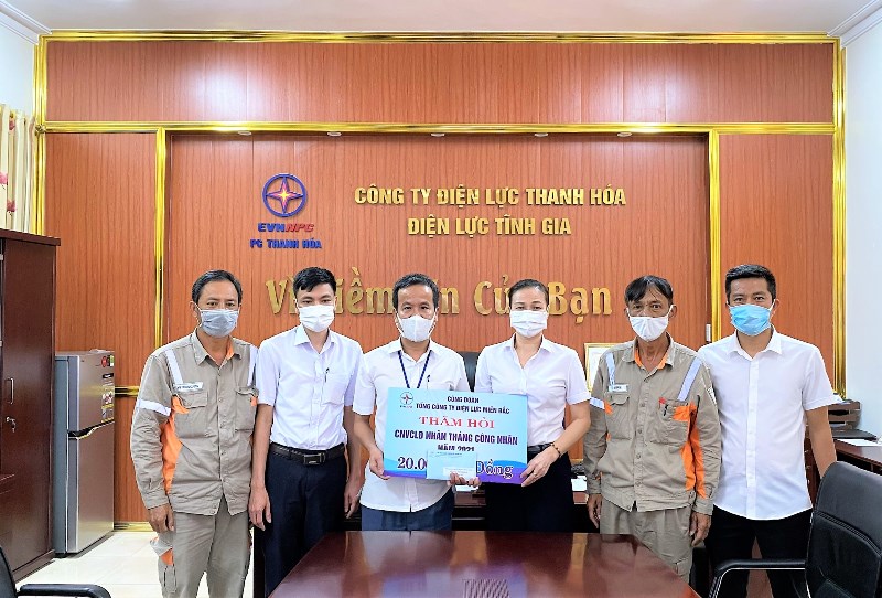 Công đoàn Công ty Điện lực Thanh Hóa hưởng ứng T háng c ông n hân năm 2021
