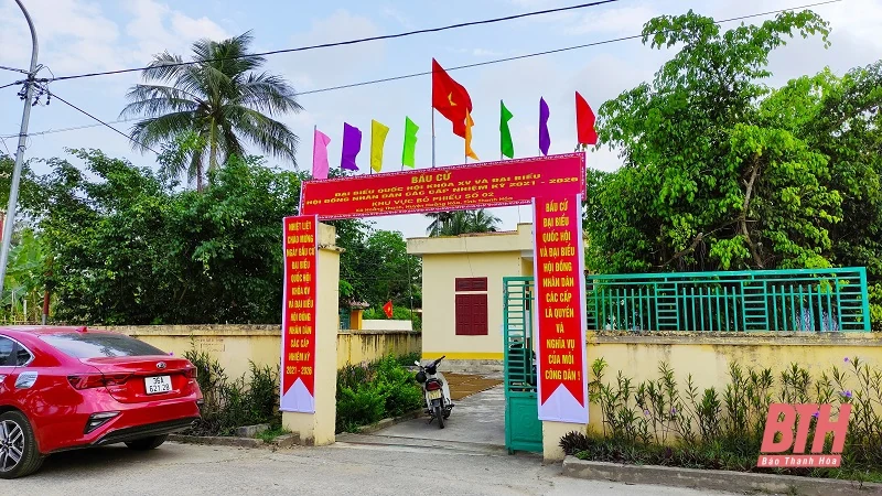 Huyện Hoằng Hóa tăng cường phòng, chống dịch bảo đảm an toàn cho ngày bầu cử