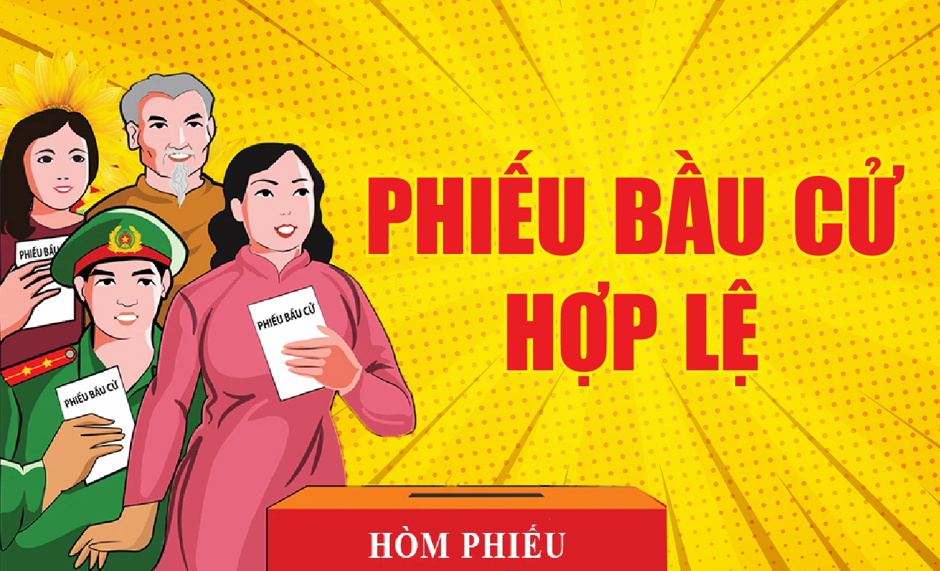 [Infographic] - Phiếu bầu cử như thế nào là hợp lệ?