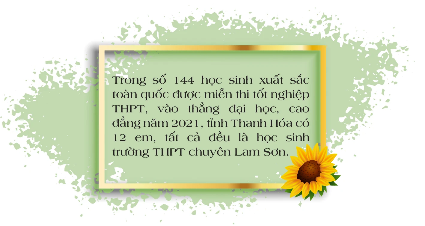12 học sinh xuất sắc của Thanh Hóa được xét tuyển thẳng đại học năm 2021
