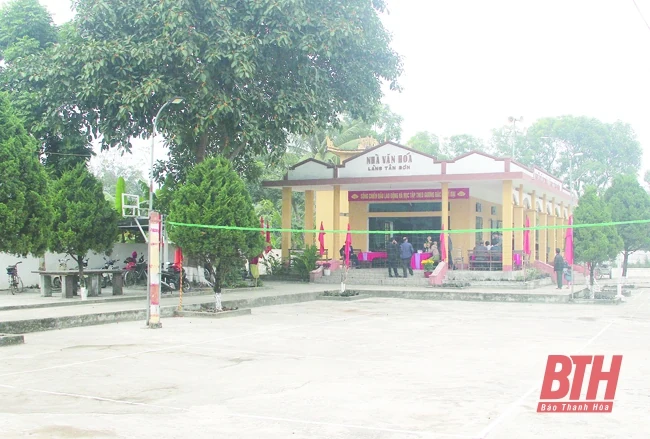 Phát triển tiêu chí văn hóa trong xây dựng nông thôn mới ở huyện Nông Cống