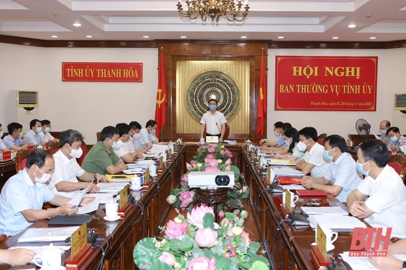 Ban Thường vụ Tỉnh ủy cho ý kiến vào Kế hoạch hành động khâu đột phá thực hiện Nghị quyết Đại hội Đảng bộ tỉnh lần thứ XIX