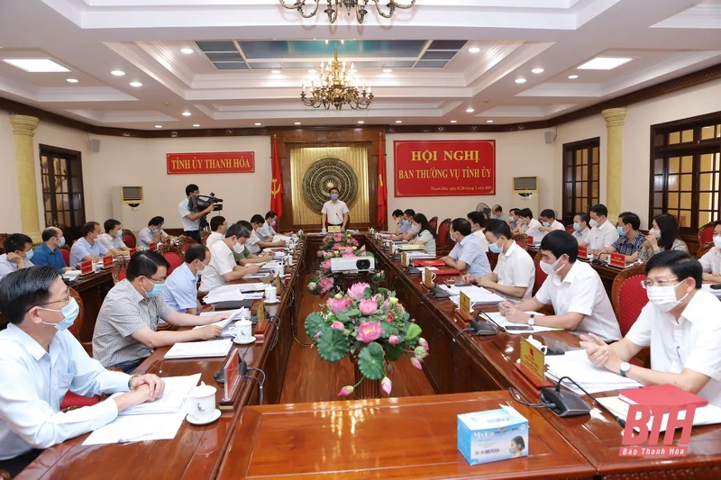 Ban Thường vụ Tỉnh ủy cho ý kiến vào Kế hoạch hành động khâu đột phá thực hiện Nghị quyết Đại hội Đảng bộ tỉnh lần thứ XIX