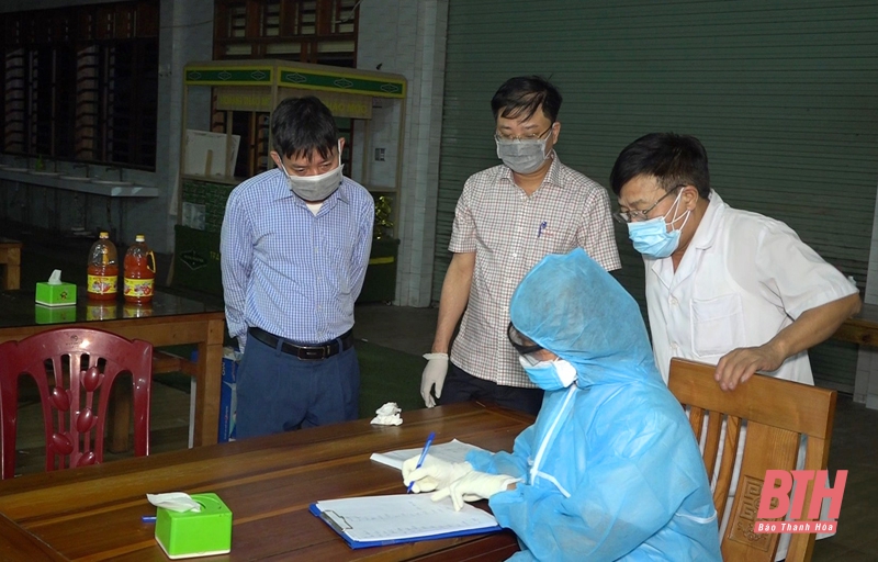13 trường hợp F1 tại huyện Quảng Xương liên quan đến F0 trên xe khách Tuấn Hùng có kết quả âm tính lần 1 với virus SARS-CoV-2