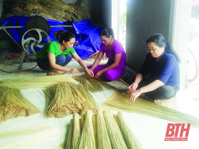 Xã Trường Giang đẩy mạnh phát triển sản xuất, nâng cao thu nhập cho người dân