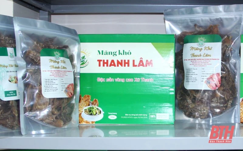 Hướng dẫn xây dựng măng khô Thanh Lâm thành sản phẩm OCOP