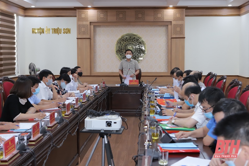 Triệu Sơn phấn đấu trở thành huyện đạt chuẩn nông thôn mới vào năm 2022; đến năm 2025 trong nhóm những huyện dẫn đầu của tỉnh