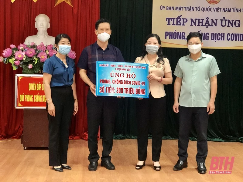 Các đơn vị, doanh nghiệp tiếp tục ủng hộ phòng, chống dịch COVID-19