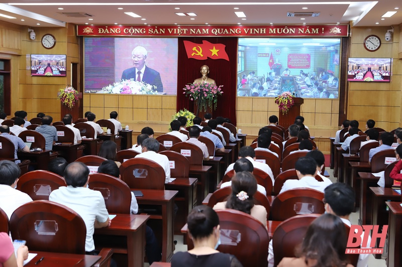 Hội nghị trực tuyến toàn quốc sơ kết 5 năm thực hiện Chỉ thị số 05 của Bộ Chính trị