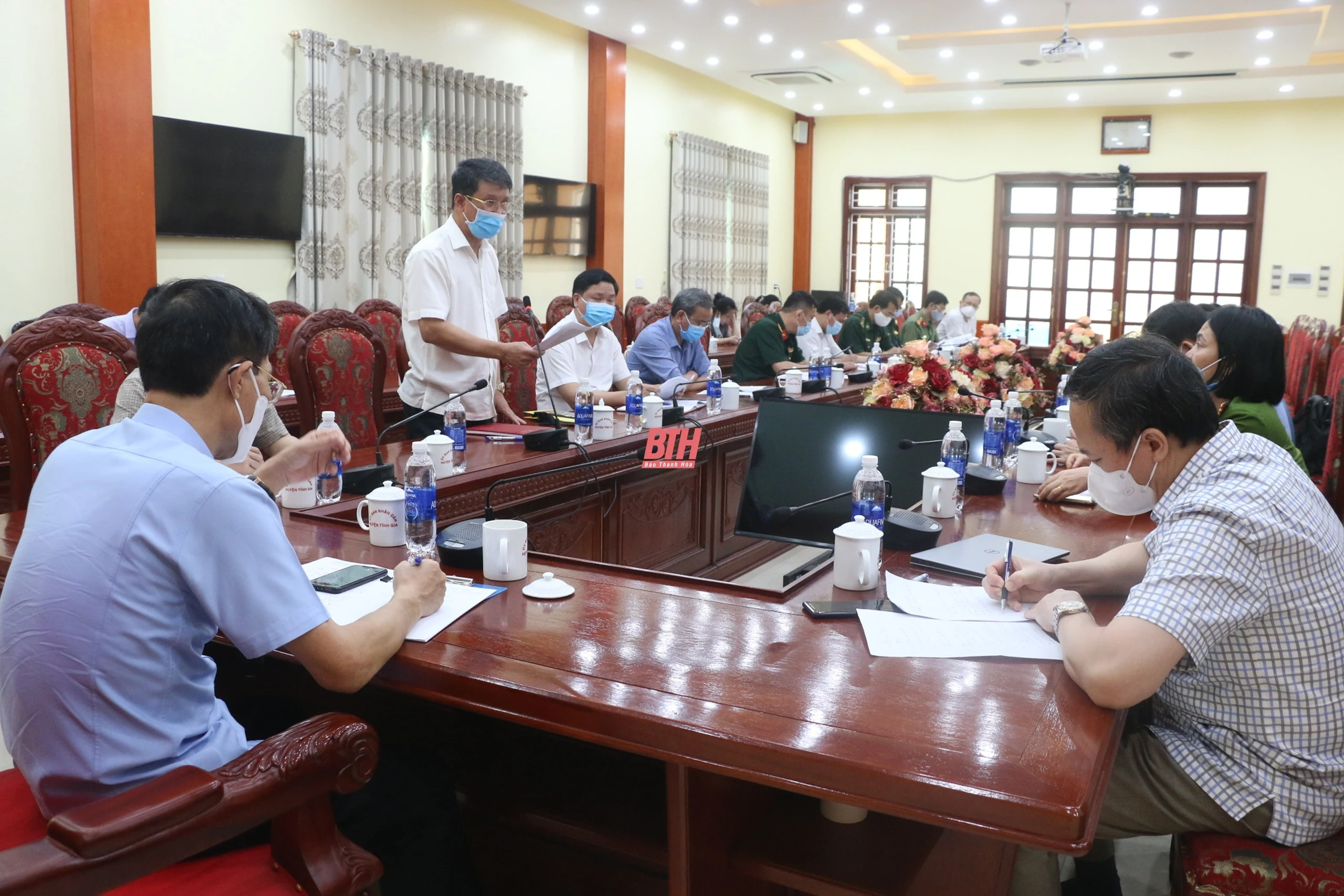 Nâng cao cấp độ phòng, chống dịch COVID-19 trên địa bàn thị xã Nghi Sơn
