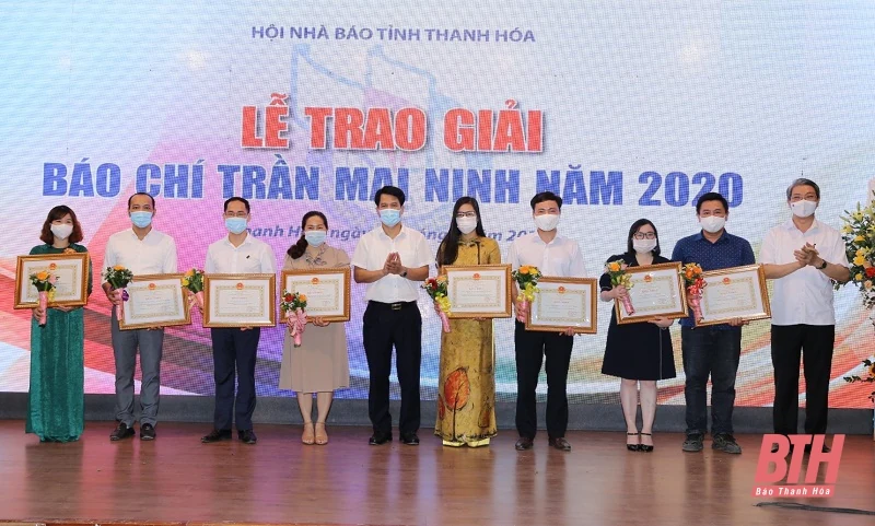 Lễ trao giải báo chí Trần Mai Ninh năm 2020 