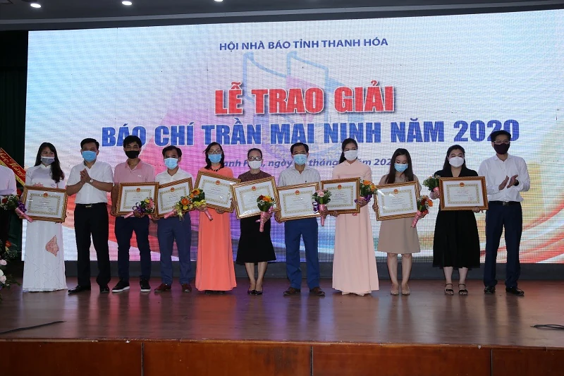 Lễ trao giải báo chí Trần Mai Ninh năm 2020 