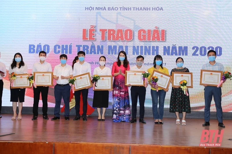 Lễ trao giải báo chí Trần Mai Ninh năm 2020 