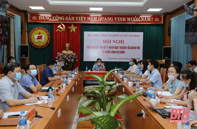 Triển khai thực hiện Quy định số 11-QĐ/TW của Ban Bí thư Trung ương Đảng về trường chính trị chuẩn